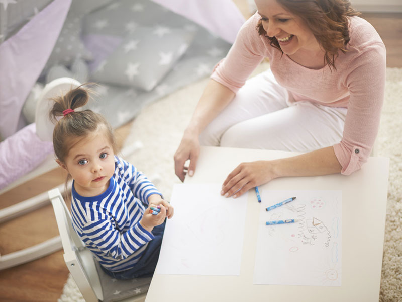 Garde d'enfants à domicile